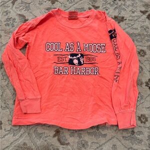 Kids Long Sleeve Shirt - Coral